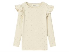 Lil Atelier birch dotted top